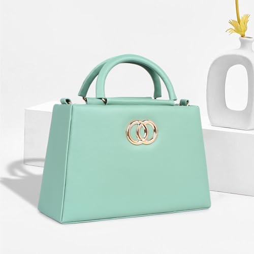 Image of LIKE STYLE Classy PU Sling Bag for Women | Structured Design, Zipper Closure & Stylish Metal Handle