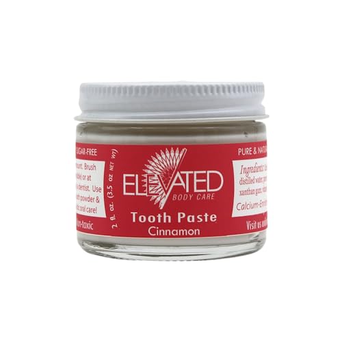Elevated Fluoride Free Toothpaste with Xylitol (Cinnamon)