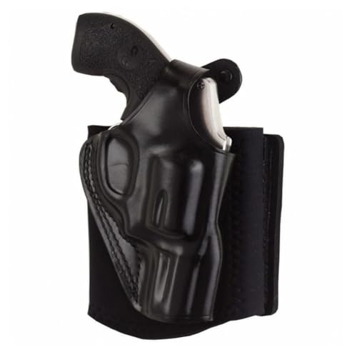 Galco AG161B Ankle Glove S&W J Frame LH Black Holster