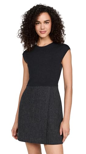 Theory Women's Wrap Skirt Combo Mini Dress,...