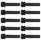 MAGICLULU 10 Stück Drehknöpfe für Lampenschalter Kunststoff Ersatz Drehgriff 35mm Kompatibel mit Lampenfassung Ergonomisch Geformt Vielseitiges Lampenzubehör für Decken und Tischlampen