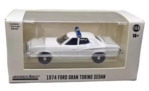 Greenlight Gran Torino Sedan Policía 1974-76 1:64 miniatura 2