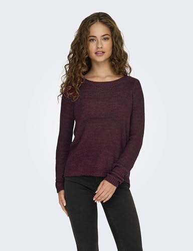 ONLY Pullover Damen Strickpullover Langarm 2