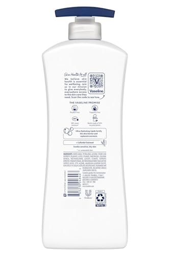Image of Vaseline, Sensitive Skin Relief Body Lotion, 20.3 Fl Oz