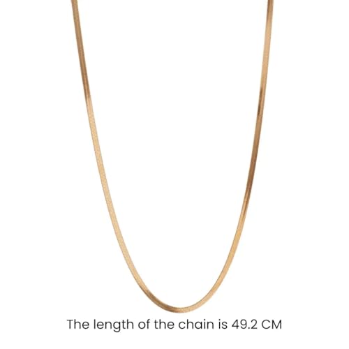 Image of Salty Alpha Anti Tarnish Neck Chain for Men | Stylish Necklace | Jewellery Accessories for Boys | Minimal Jewelry | Gifts for Boyfriend & Husband | Gift for Diwali, Christmas, Marriage, Birthday