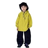 [PeaBaby] アウトドアジャケット 男の子 子供用 多機能 ウインドブレーカー マウンテンパーカー ジュニア キッズ 小学生 中学生 薄手 防風 防寒 撥水性 子供服 登山服 かっこいい 大きいサイズ 登山 キャンプ お釣り (JP, 身長, 150, グリーン)