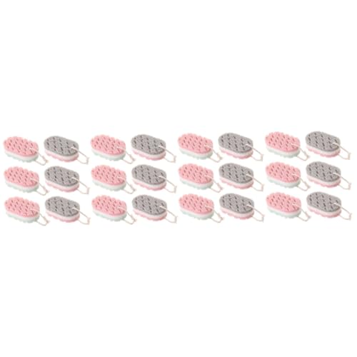 Éponge de bain pour peau sensible : lot de 24 gommages doux Healvian