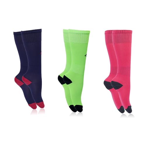 Image of Mizaki Kids Football Stokings, Football Socks for (5 Years to 10 Years) Boys & Girls, Knee Length Soccer Socks for Kids