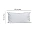 COTTON CRAFT 4 Pack Pillow Cases - Standard 20x30 - White - 220 TC Thread Count Soft Sateen - Generous 4 Inch Hem - 100% Pure Combed Ringspun Cotton - Easy Care Machine Wash