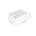 HORIALENCE Cash Drawer Tray Multi Compartment Storage Organizer for Currency Checks and Bank Cards for Offices and Classrooms Efficient Cash Register Insert