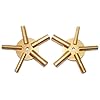 Amazon.com: 5 Prong Brass Made Antique Vintage Clock Winding Key Clocks ...