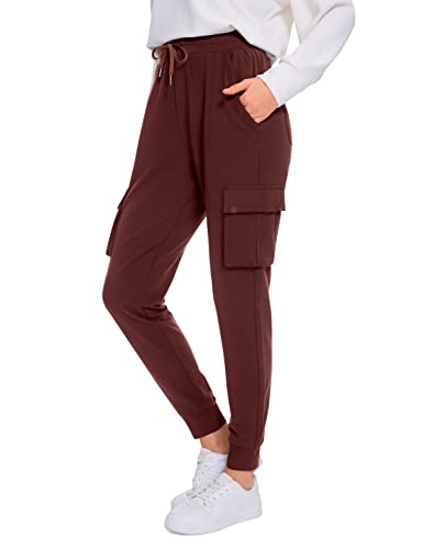 Amazon.com: CRZ YOGA Womens Sweatpants Lightweight Cotton Cargo