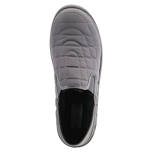 Image of Flexus Spring Step Mella Slip on Shoes for Women - Waterproof Nylon Loafer with Snow Grip Clip - Comfortable Ladies Shoes for Outdoor