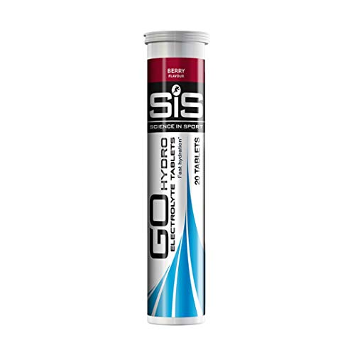 Science in Sport Go Hydro Electrolyte Tablets, Berry Flavor Hydration & Endurance Supplement