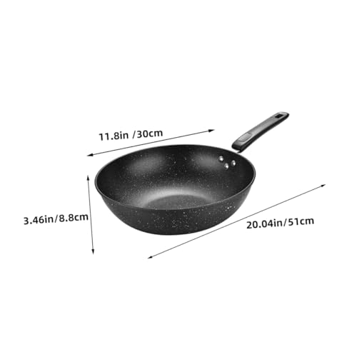 Wok pequeño antiadherente de piedra Maifan SOLUSTRE miniatura 2