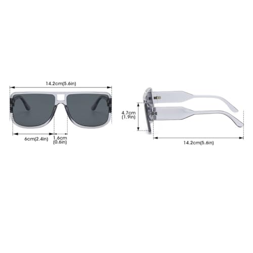 Lunettes de soleil oversize protection UV400 anti-éblouissement - 7