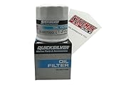 Cyclemax One Pack compatible with Quicksilver Oil Filter 35-883702Q Contains One Oil Filter and a