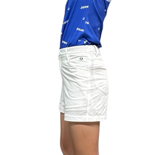 Junior Girls Elastic Ladies Short Pants WjAStEFA K[Y ̎q LbY V[gpc Zp Lk  IW 130cm 140cm 150cm 160cm (S, zCg)