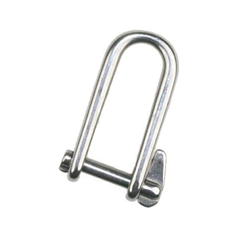 ARBO-INOX Schäkel Fallenschäkel Schlüsselschäkel 8mm Edelstahl A4 Cover