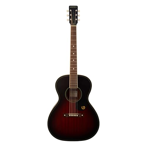 Gretsch Jim Dandy Concert Acoustic Guitar - Deep Cherry Burst