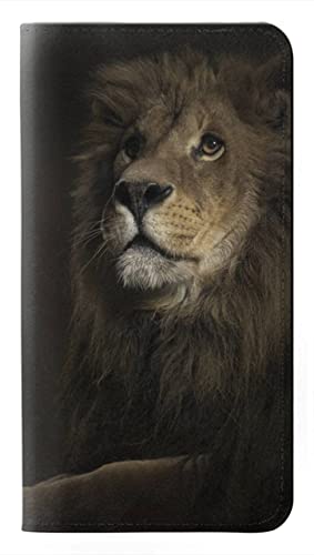 Étui Cuir Samsung Galaxy A56 Lion Housse Clapet Finition Premium