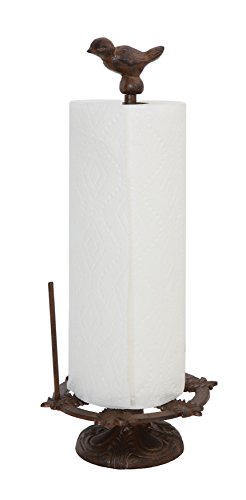Cast Iron Bird Paper Towel Holder