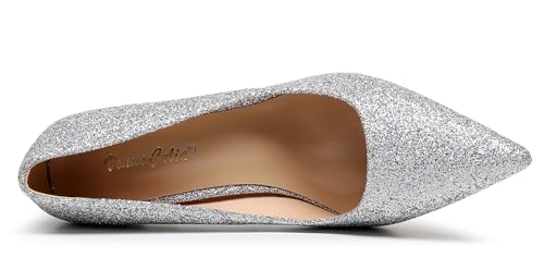 VenusCelia Women's Rokoko Pump Stiletto Heel Shoe4