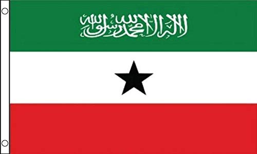 NWFlags Somaliland Flag 5ft x 3ft 75d Premium Polyester Suitable For Flagpoles | Strong Polyester 5x3 foot material flag with Eyelets