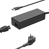 100W USB C Laptop Netzkabel für Lenovo Thinkpad HP Dell Asus Acer MacBook Galaxy Surface Pro 11 10 9 8 7 Universal Chromebook Ersatz-Netzteil Ladegerät Netzadapter und USB-C-Geräte