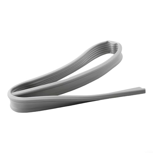 Burlete de sellado de puerta cortable para protección contra el sonido y el frío, diseñado para una fácil instalación (S gris)