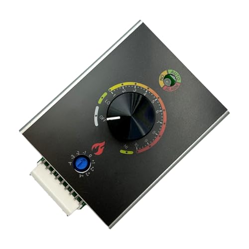 Replacement Dial Control Compatible with PelPro PP60, PP70, PP130, PP150 Pellet Stoves – Aftermarket PP-SRV7083-036 Alternative Part, Easy Installation, Stable Performance - Black