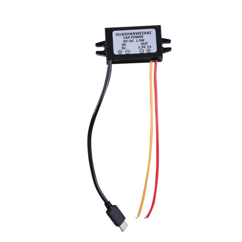 USB C 5V2A ���� 1.5V1A �d���R���o�[�^�~�����W���[���d���A�_�v�^���v��������̃o�b�e���[�K�W�F�b�g�A�N�Z�T���[�X�g�[�u����