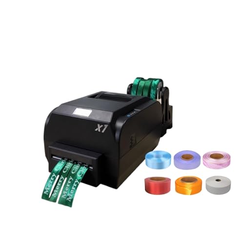 Impresora De Etiquetas, Impresora De Cinta Decorativa, Impresora Multi-líneas, 200 DPI, 150 mm/S, Hot Foil Stamping Para Cintas Decorativas,Packaging(Four rows)