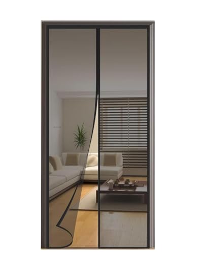 Image of Magnetic Mosquito Door Net for Home 6.8ft x 3.2ft | Heavy Duty Fine Mesh Screen with Automatic Magnetic Closure | Hands-Free Entry | Washable Insect Protection Door Curtain
