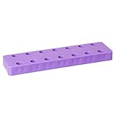 Magnetic Plastic Capsule Holder (14 Slots/2 Sizes) (Lavender)