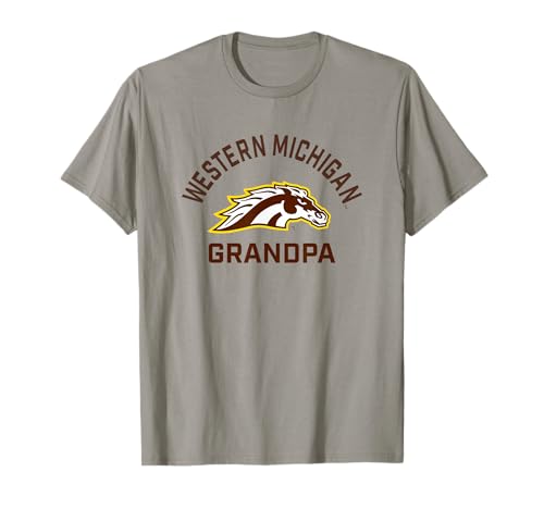 Western Michigan University Broncos Arched Grandpa T-Shirt