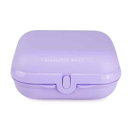 Tupperware Eco+ Brotdose Großer Twin Gr.3 Flieder Snackbox Lunchbox