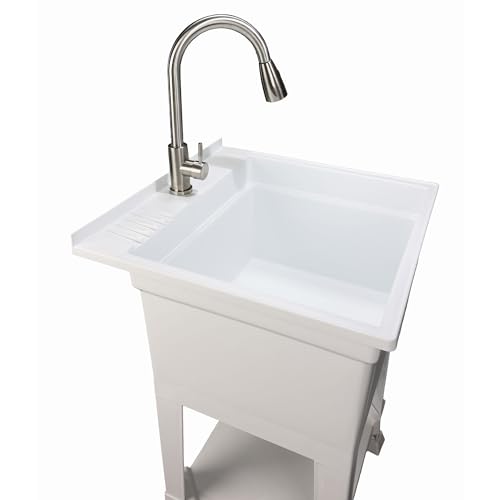 UTILITYSINKS Freestanding Utility Sink - Quick Connect Drain - 24 x 24 in - image 9