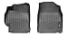 2012-2014 Toyota Camry Front Set - WeatherTech Custom Floor Mats Liners - Black