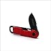 Folding Pocket Knife 1072 Stainless Steel with Clip and Bottle Opener for Outdoor,Hiking,Camping