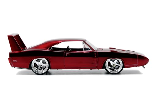 Auto a escala 1:24 Dodge Charger Daytona rojo miniatura 5