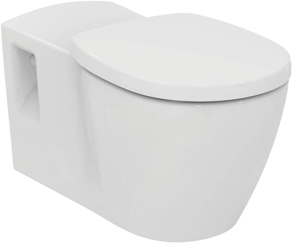 Ideal Standard Concept Freedom Toilet Seat and Cover for Elongated Bowl, E822501, White