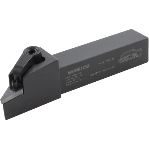Hertel Indexable Turning Toolholder, MVJNR123B, 3/4