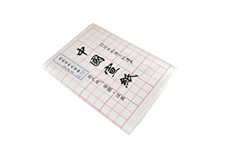 Papel de Arroz (Xuan) para chino caligrafía japonesa 100 hojas unidades 34 cm por 70 cm