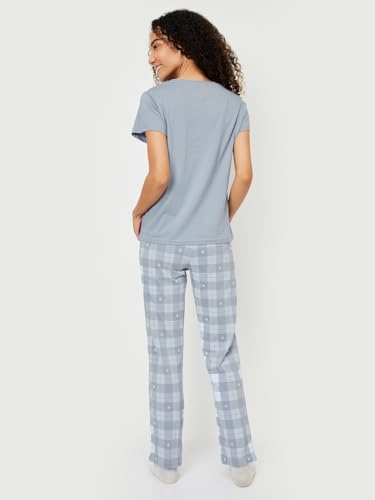 Image of Max Plus Size Women Printed PJ Set