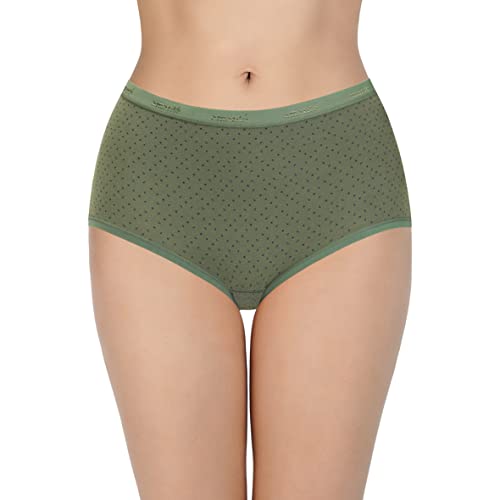 Image of Amante Printed Cotton Full Brief Panty Pack(Pack of 3)
