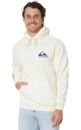 Quiksilver Men's Omni Logo Hoodie Pull Over Hooded Fleece