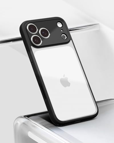 Image of Spigen for iPhone 17 Pro Max Case, Ultra Hybrid [TPU Covered Camera Control] [Anti-Yellowing] [No Magnet Ring] - Matte Black