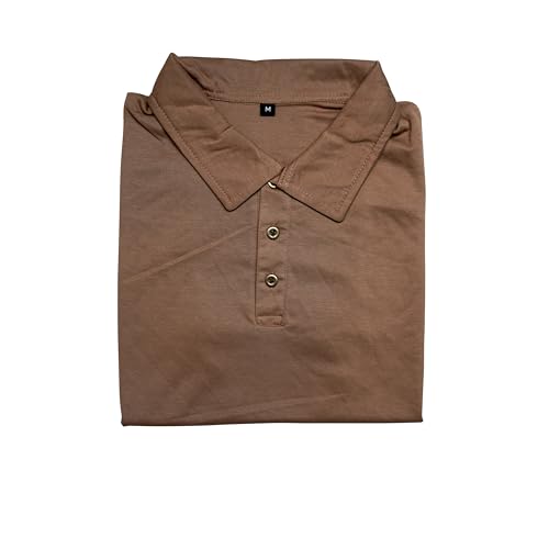 Image of Men's Short Sleeve Polo T-Shirt, Casual Collared Top