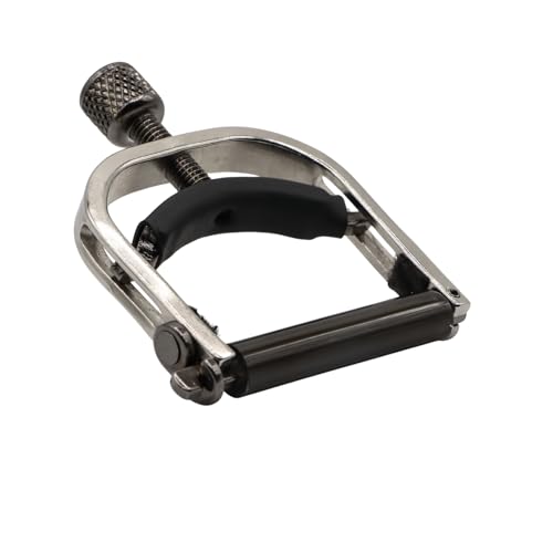 Capodastre Banjo 5 Cordes Paige P-BN Accessoire Mandoline Nickel Satiné